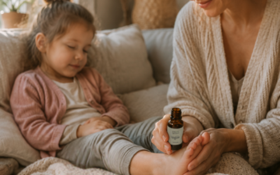 Blog aromatherapie Mag je essentiële oliën gebruiken bij een klein kind?
